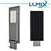 Lampione LED Stradale Solare 100W + Crepuscolare + movimento - Foto miniatura 1